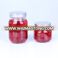 Airtight 8 oz mason glass jam jar with lid