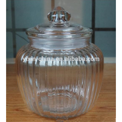 High quality food grade different capacity cheap clear sale of glass jars