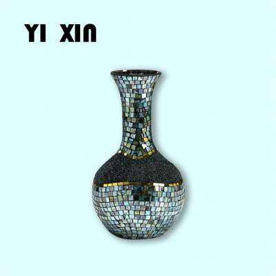 Wedding Table Decoration Handmade Glass Mosaic Vase of Glassware